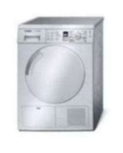 Bosch WTE843S1GB Tumble Dryer - Silver